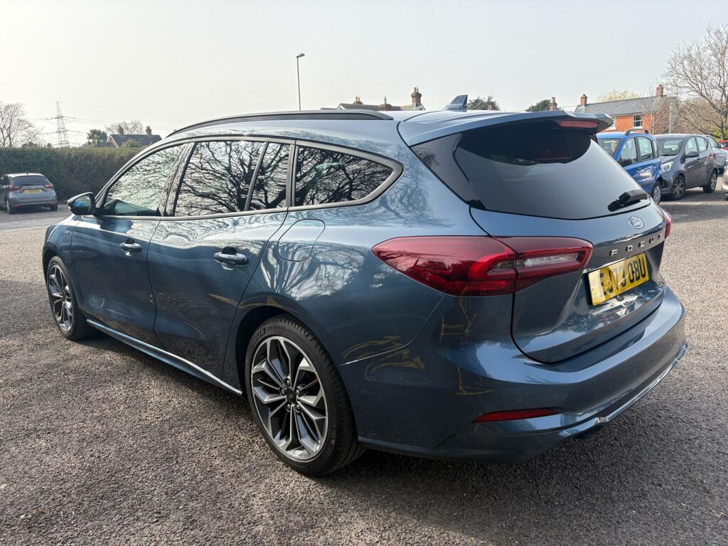 Ford Focus 1.0T Ecoboost Mhev St-line X Dct Euro 6 Ss EJ73OBU Blue #4