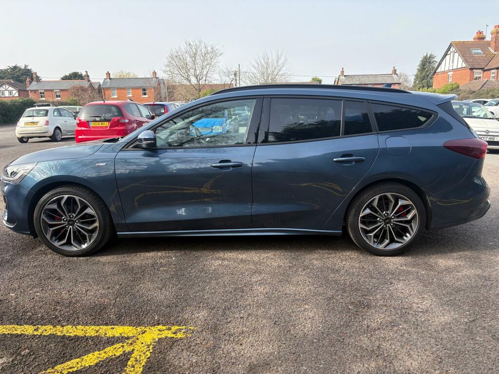 Ford Focus 1.0T Ecoboost Mhev St-line X Dct Euro 6 Ss EJ73OBU Blue #5