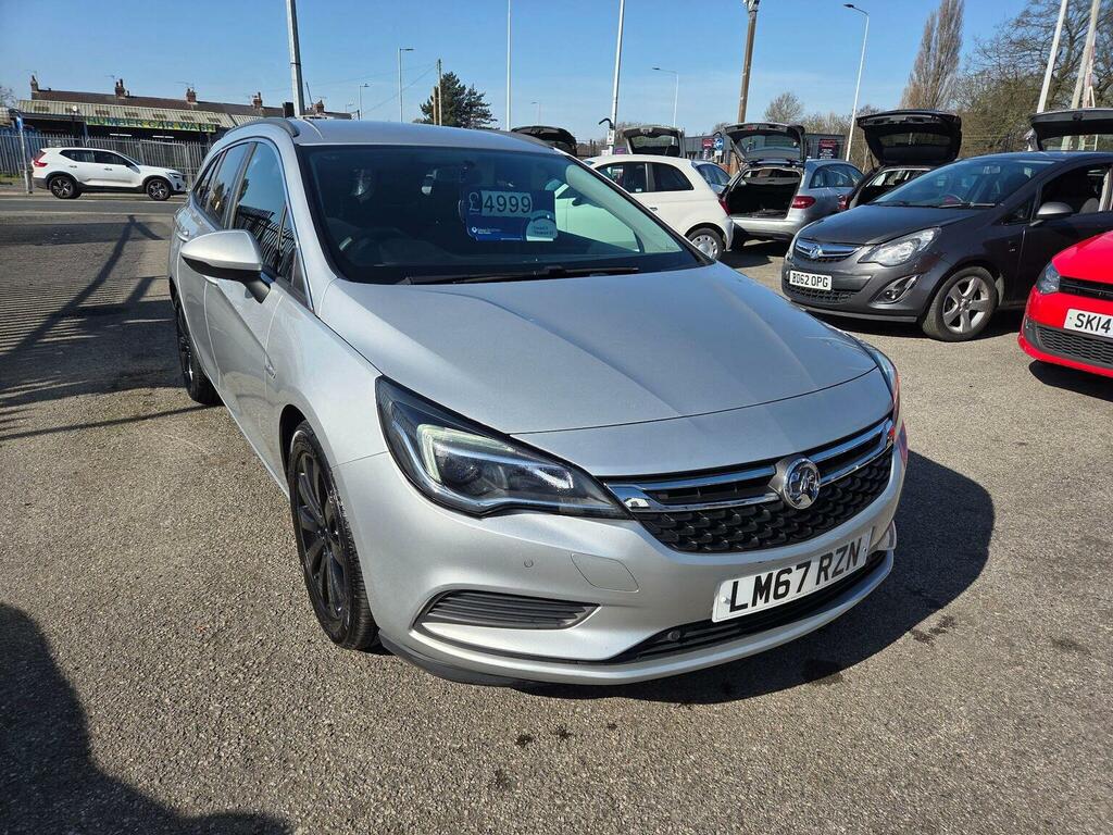 Vauxhall Astra 1.6 Cdti Ecotec Blueinjection Design Sports Tourer Silver