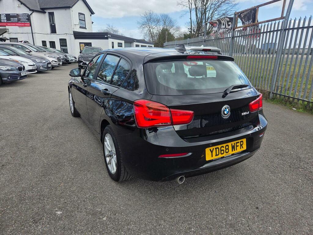 BMW 1 Series 1.5 116D Se Business Euro 6 Ss YD68WFR Black #5