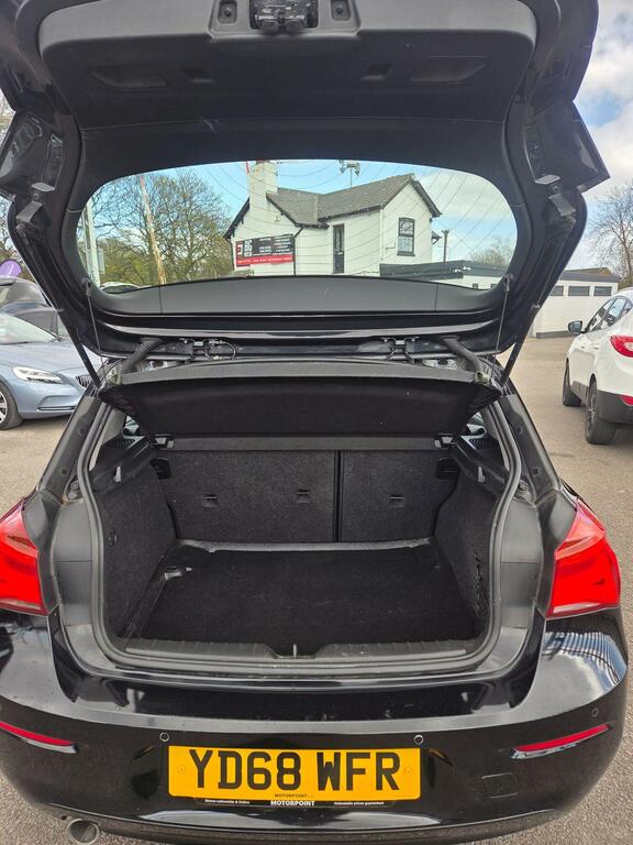 BMW 1 Series 1.5 116D Se Business Euro 6 Ss YD68WFR Black #4