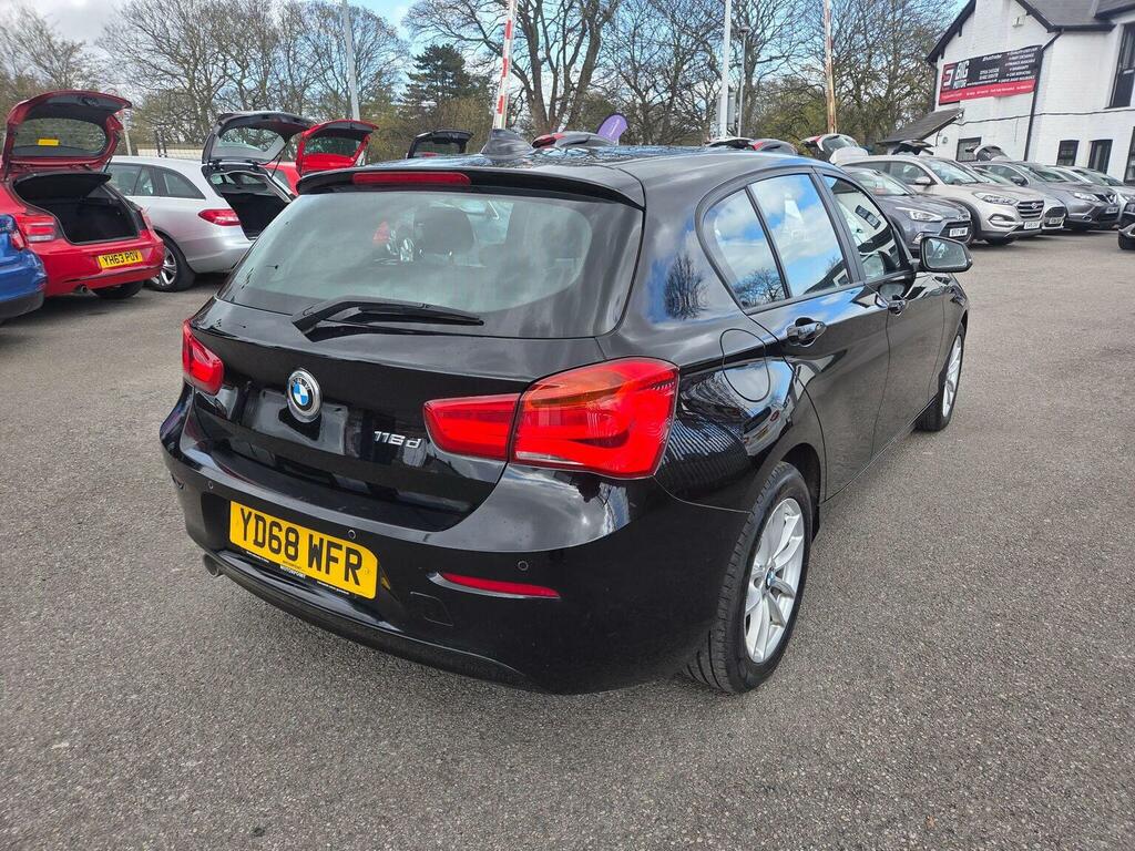 BMW 1 Series 1.5 116D Se Business Euro 6 Ss YD68WFR Black #3