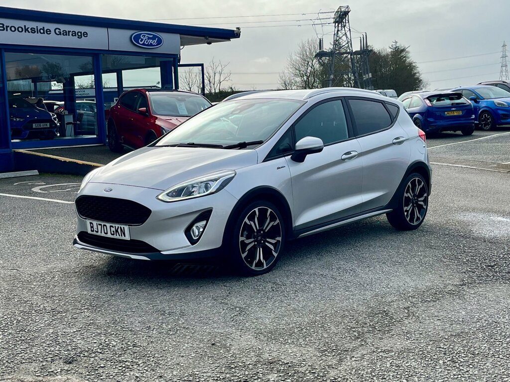 Ford Fiesta 1.0T Ecoboost Mhev Active X Edition Hatchback BJ70GKN Silver #3
