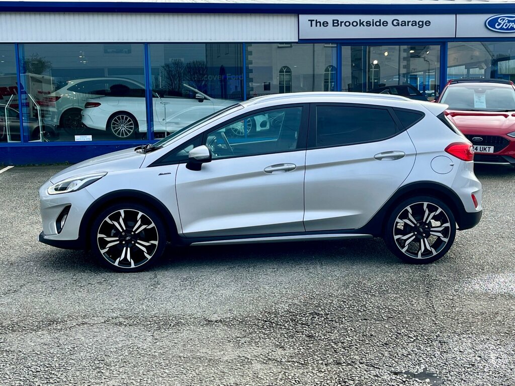 Ford Fiesta 1.0T Ecoboost Mhev Active X Edition Hatchback BJ70GKN Silver #4