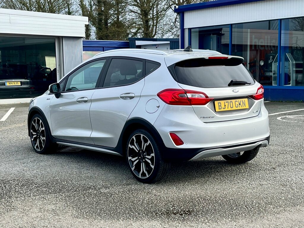 Ford Fiesta 1.0T Ecoboost Mhev Active X Edition Hatchback BJ70GKN Silver #5