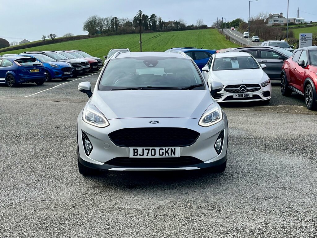 Ford Fiesta 1.0T Ecoboost Mhev Active X Edition Hatchback BJ70GKN Silver #2