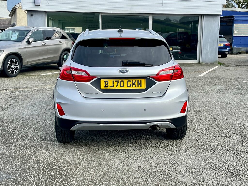 Ford Fiesta 1.0T Ecoboost Mhev Active X Edition Hatchback BJ70GKN Silver #6