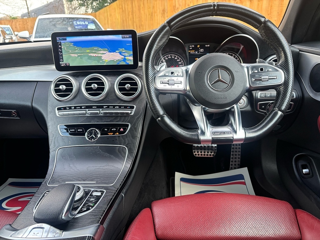 Mercedes-Benz C Class 3.0 C43 V6 Amg Cabriolet G-tronic 4Mat YH70FWM Black #5
