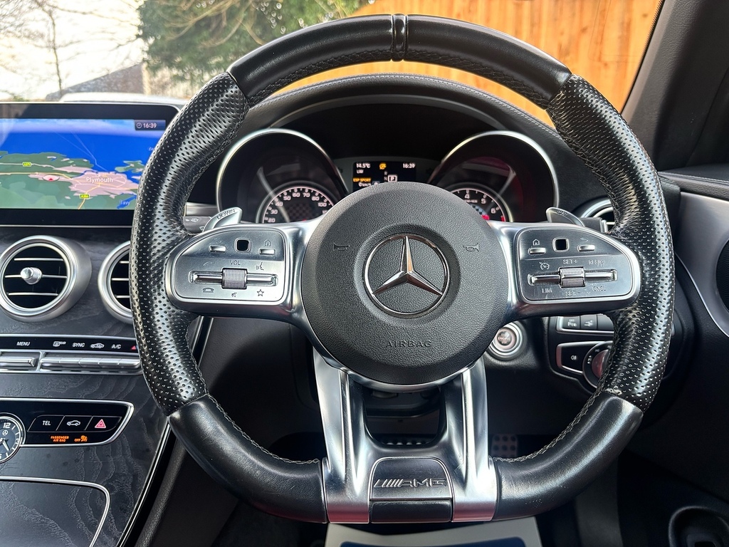 Mercedes-Benz C Class 3.0 C43 V6 Amg Cabriolet G-tronic 4Mat YH70FWM Black #6