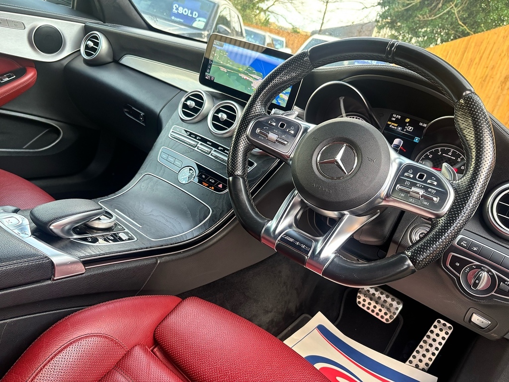 Mercedes-Benz C Class 3.0 C43 V6 Amg Cabriolet G-tronic 4Mat YH70FWM Black #2