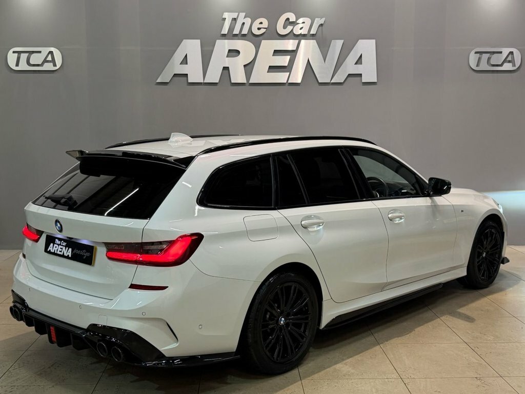 BMW 3 Series 2L M Sport LM21JWN White #4