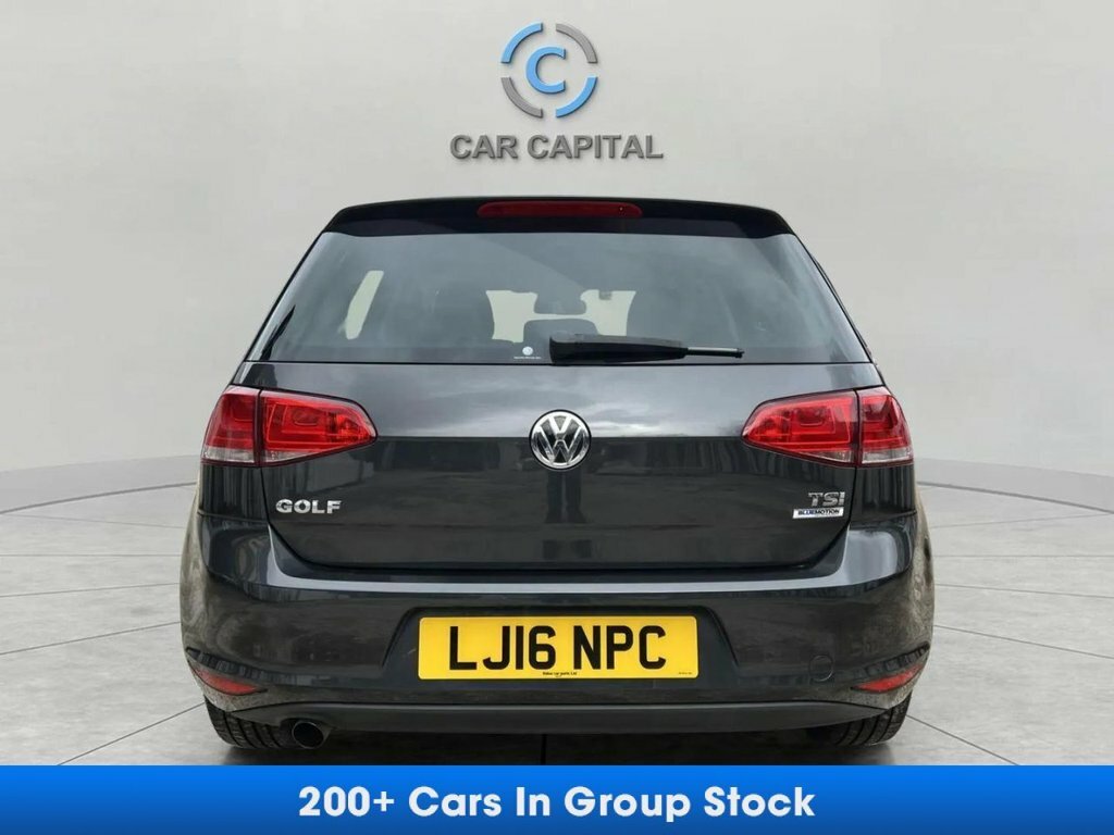 Volkswagen Golf Hatchback LJ16NPC Black #6