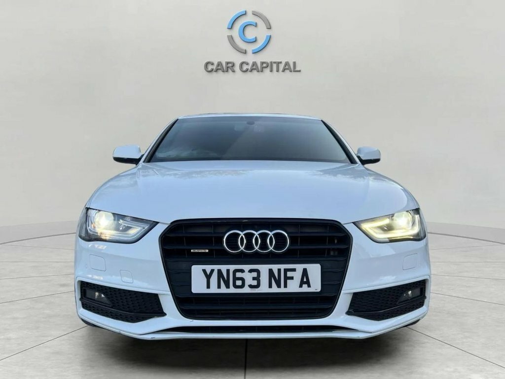 Audi A4 2L Black Edition YN63NFA White #2