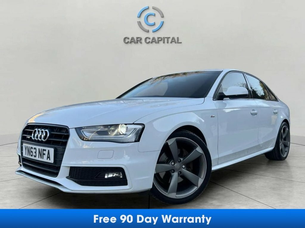 Audi A4 2L Black Edition White