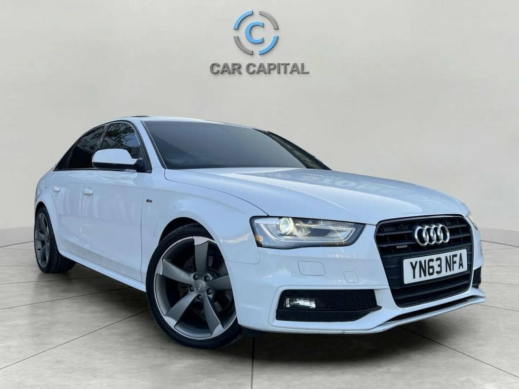 Audi A4 2L Black Edition YN63NFA White #3