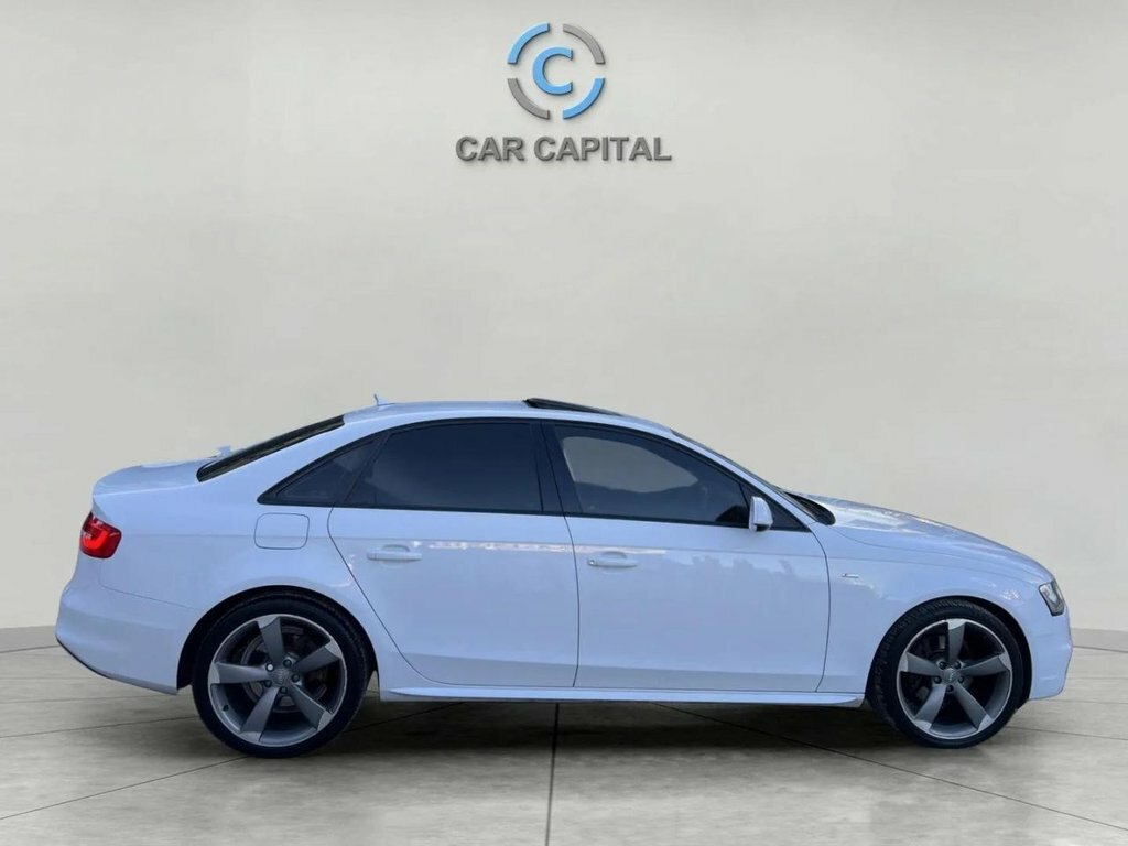 Audi A4 2L Black Edition YN63NFA White #4