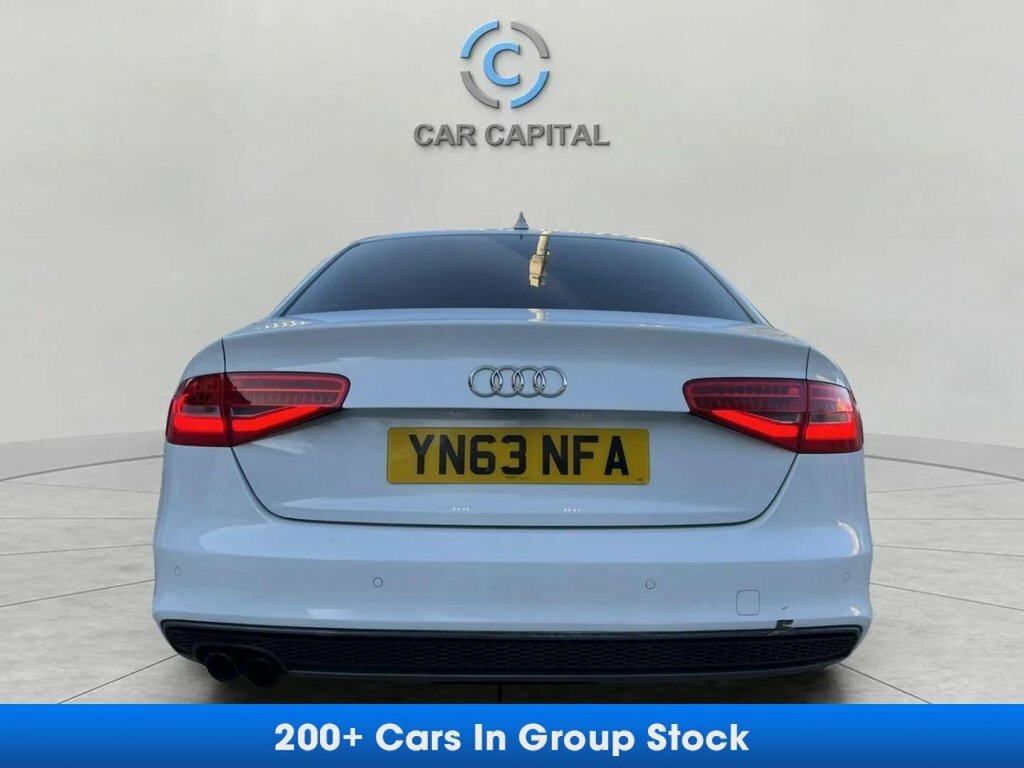 Audi A4 2L Black Edition YN63NFA White #6