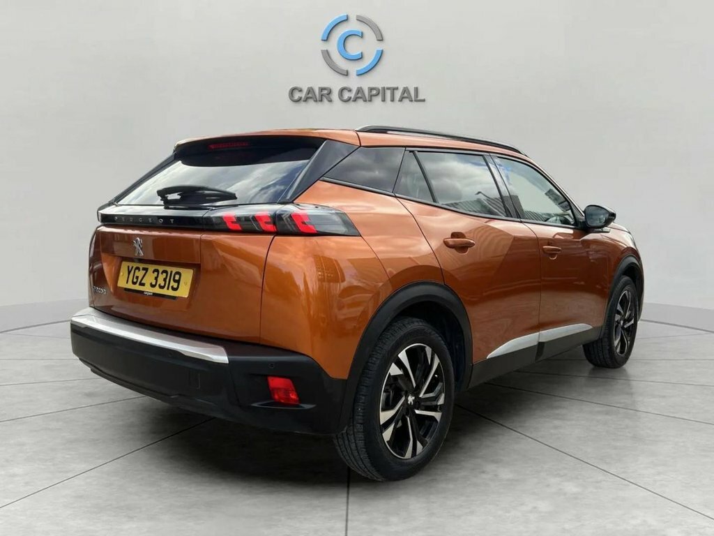 Peugeot e-2008 Suv YGZ3319 Orange #4