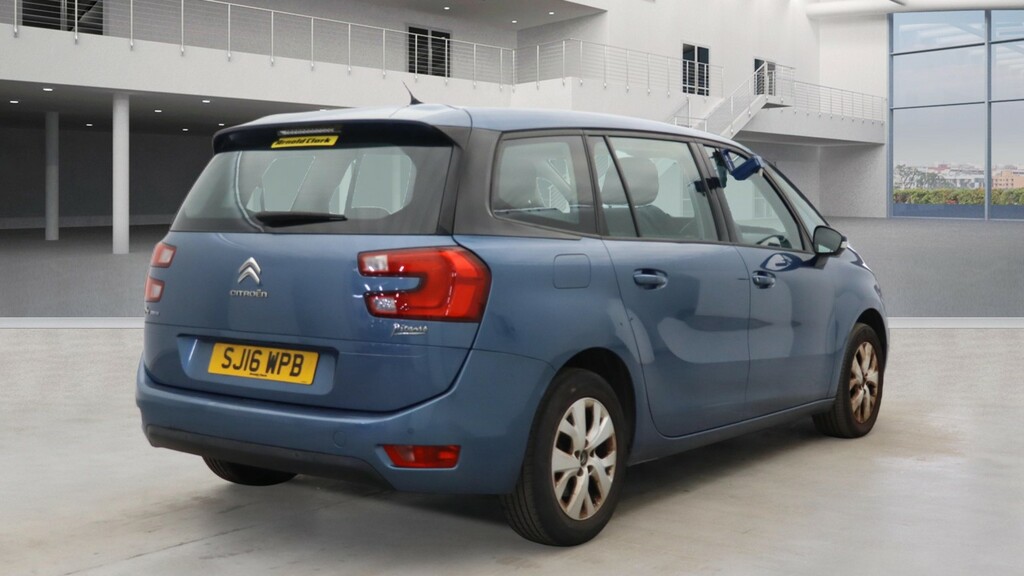 Citroen Grand C4 Picasso 1.6 Bluehdi Vtr SJ16WPB Blue #3