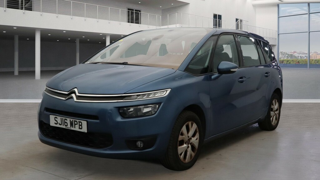 Citroen Grand C4 Picasso 1.6 Bluehdi Vtr SJ16WPB Blue #4