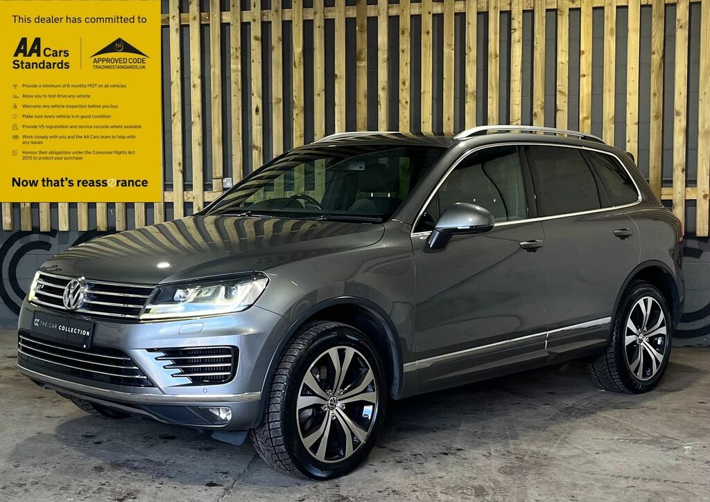 Volkswagen Touareg 3.0 Tdi V6 Bluemotion Tech R-line Suv T MT16FLX Grey #3