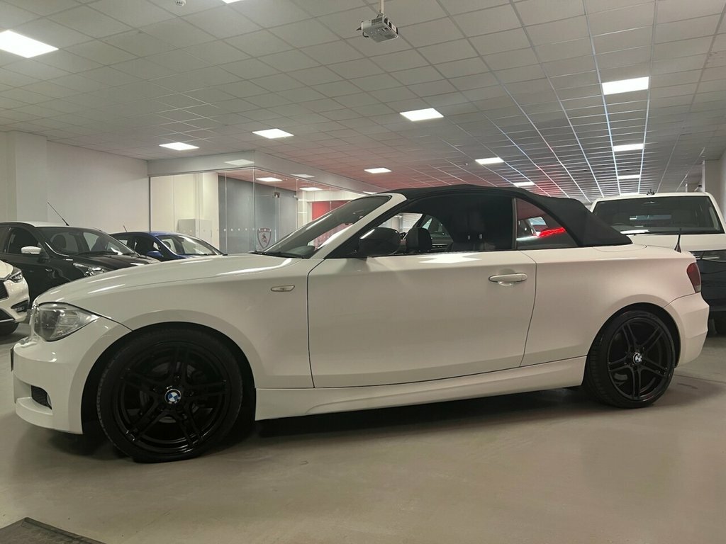 BMW 1 Series Convertible BJ13CXZ White #3