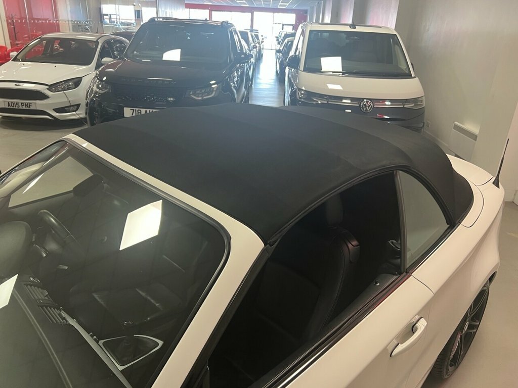BMW 1 Series Convertible BJ13CXZ White #4