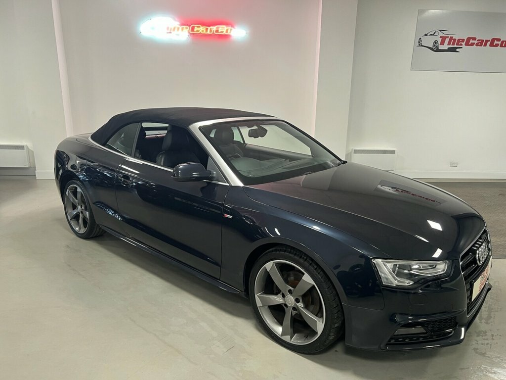 Audi A5 Convertible CR63LYN Blue #2