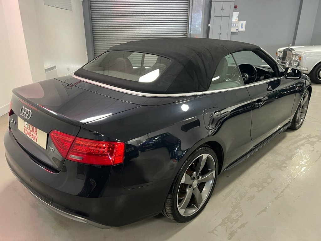Audi A5 Convertible CR63LYN Blue #5