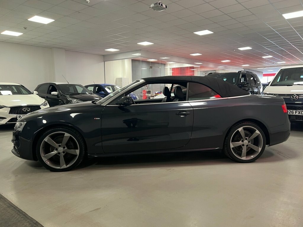 Audi A5 Convertible CR63LYN Blue #6