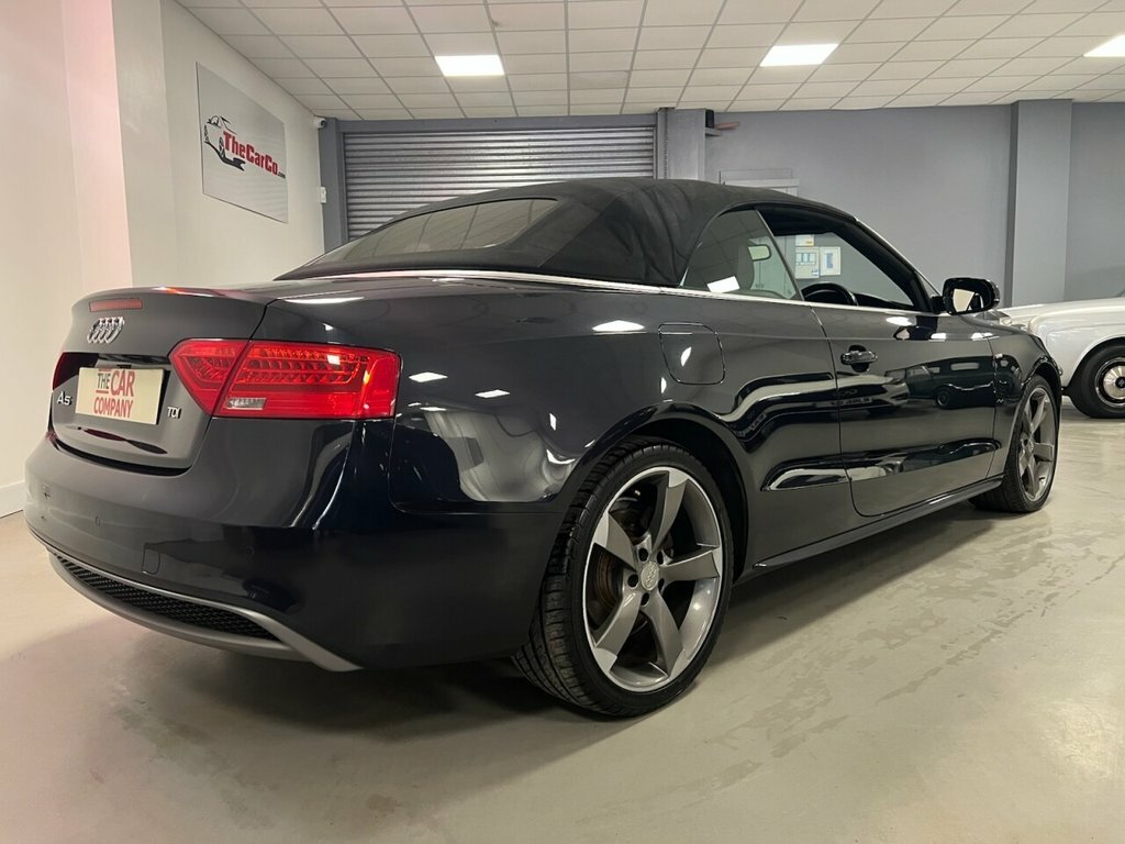 Audi A5 Convertible CR63LYN Blue #3