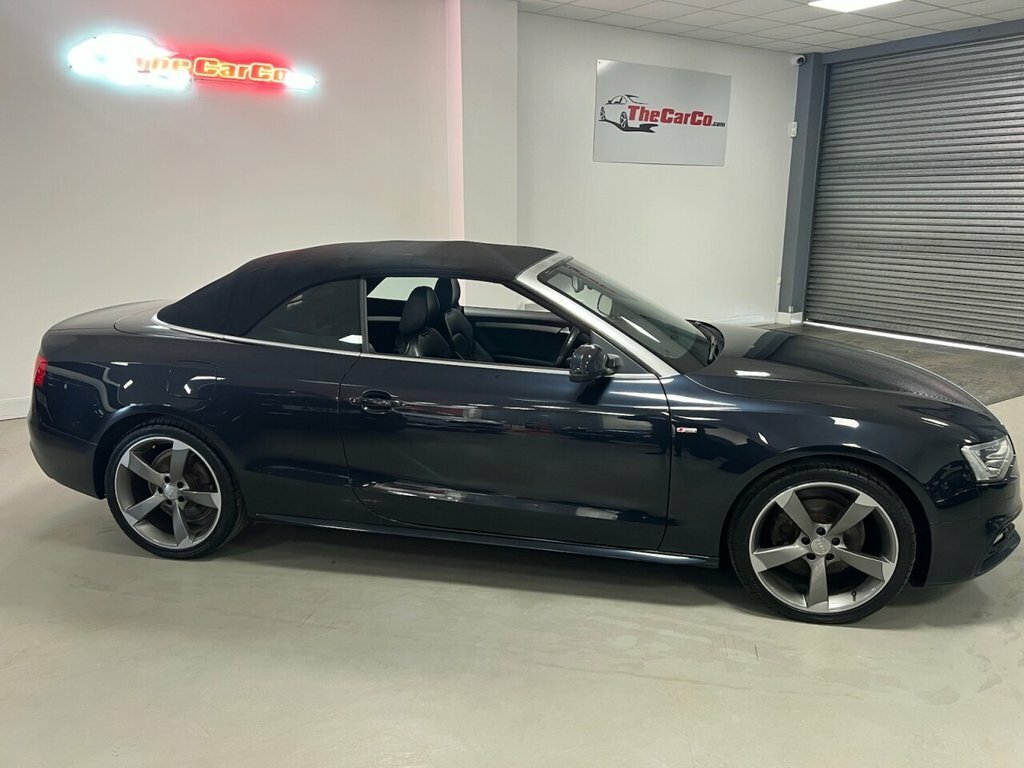 Audi A5 Convertible CR63LYN Blue #4
