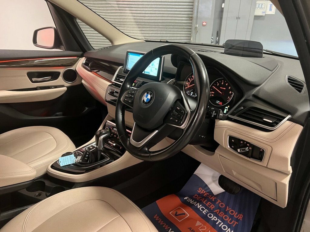 BMW 2 Series Gran Tourer 2.0 218D Se Euro 6 Ss White #45