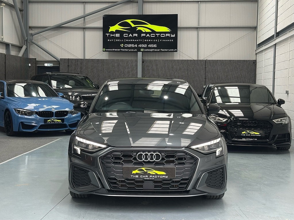 Audi A3 1.4 Tfsie 45 S Line Competition Sportback Petr FH73WNO Grey #5