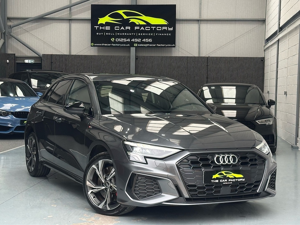 Audi A3 1.4 Tfsie 45 S Line Competition Sportback Petr Grey