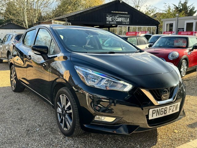 Nissan Micra 1.0 Ig Acenta Hatchback Euro 6 Black #6