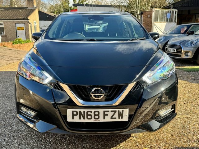 Nissan Micra 1.0 Ig Acenta Hatchback Euro 6 Black #5