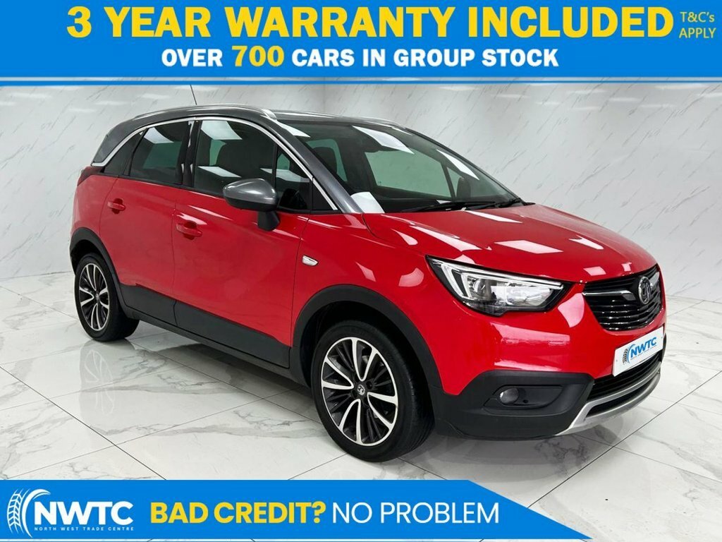 Vauxhall Crossland X 1.2L Elite Red