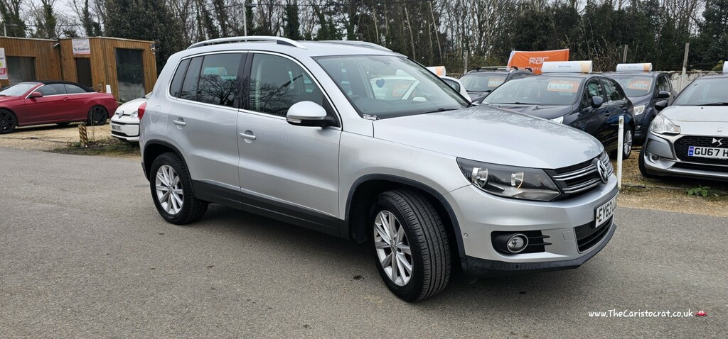 Volkswagen Tiguan Suv 2.0 Tdi Bluemotion Tech Se 4Motion 2013 EY63LGE Silver #2