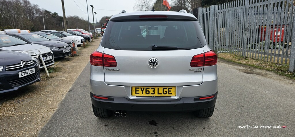Volkswagen Tiguan Suv 2.0 Tdi Bluemotion Tech Se 4Motion 2013 EY63LGE Silver #4