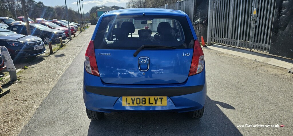 Hyundai I10 Hatchback 1.1 Comfort 2008 Blue #4