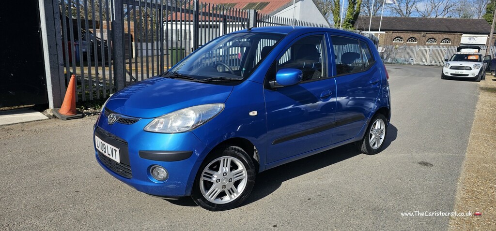 Hyundai I10 Hatchback 1.1 Comfort 2008 Blue #6