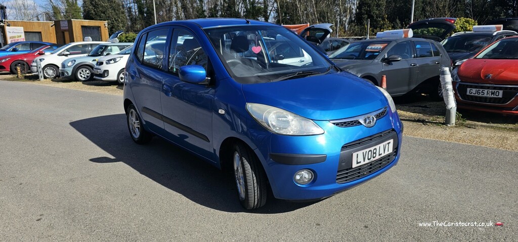 Hyundai I10 Hatchback 1.1 Comfort 2008 Blue