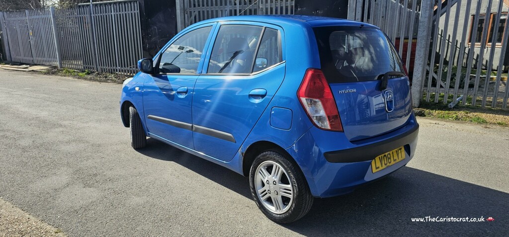 Hyundai I10 Hatchback 1.1 Comfort 2008 Blue #5