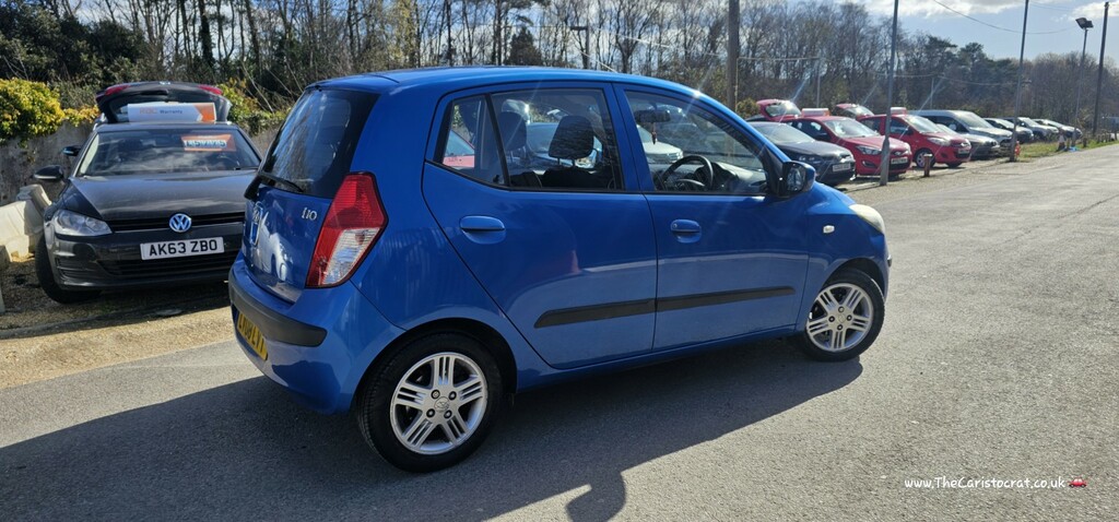 Hyundai I10 Hatchback 1.1 Comfort 2008 Blue #3