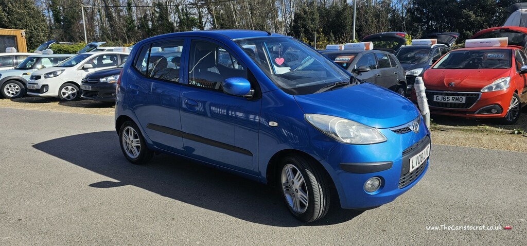 Hyundai I10 Hatchback 1.1 Comfort 2008 Blue #2