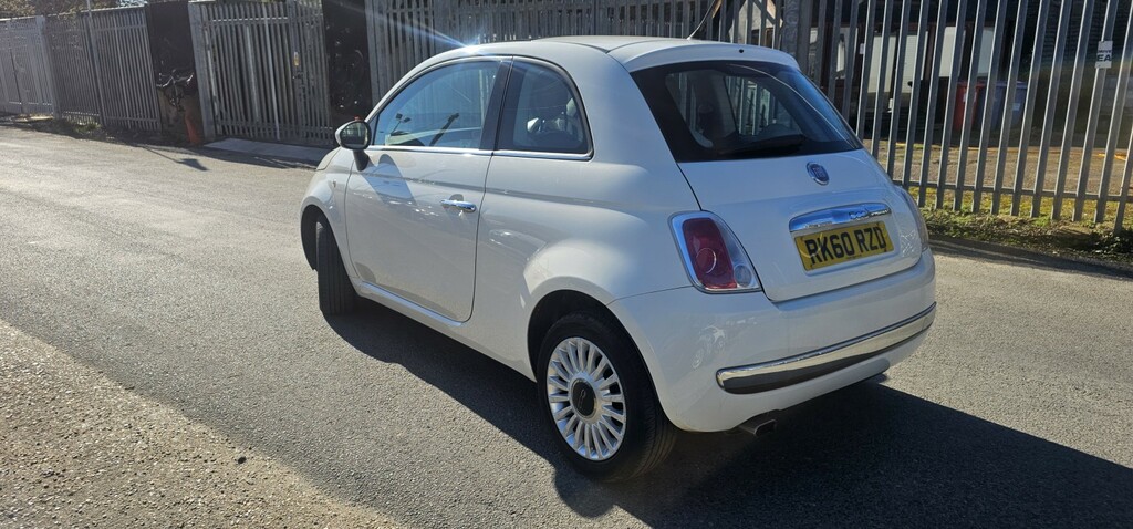 Fiat 500 Hatchback 1.2 Lounge 2010 White #5