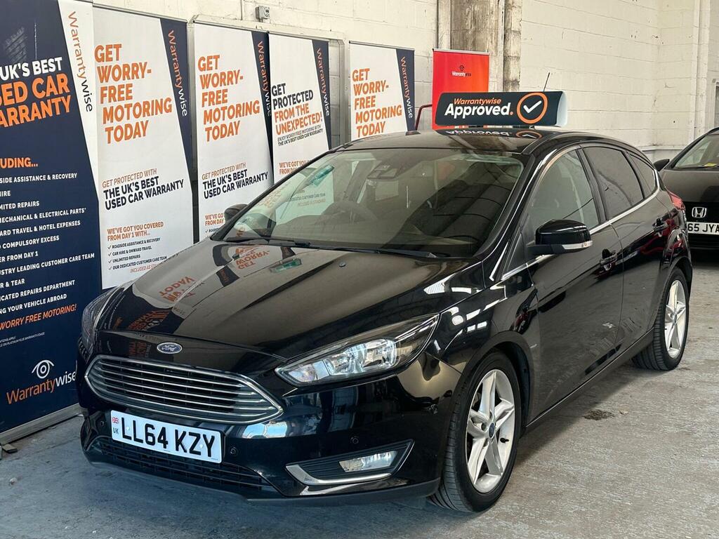 Ford Focus Hatchback 1.0T Ecoboost Titanium Euro 6 Ss LL64KZY Black #5