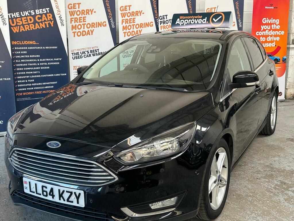 Ford Focus Hatchback 1.0T Ecoboost Titanium Euro 6 Ss LL64KZY Black #3
