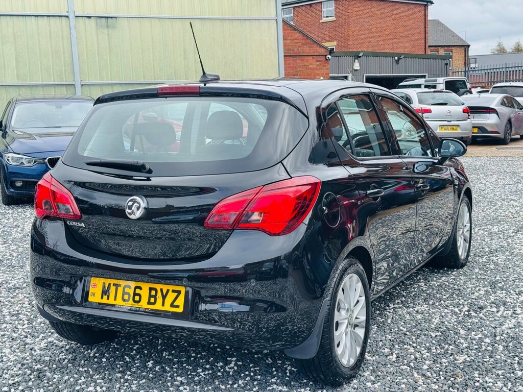 Vauxhall Corsa 1.4I Se Euro 6 MT66BYZ Black #5